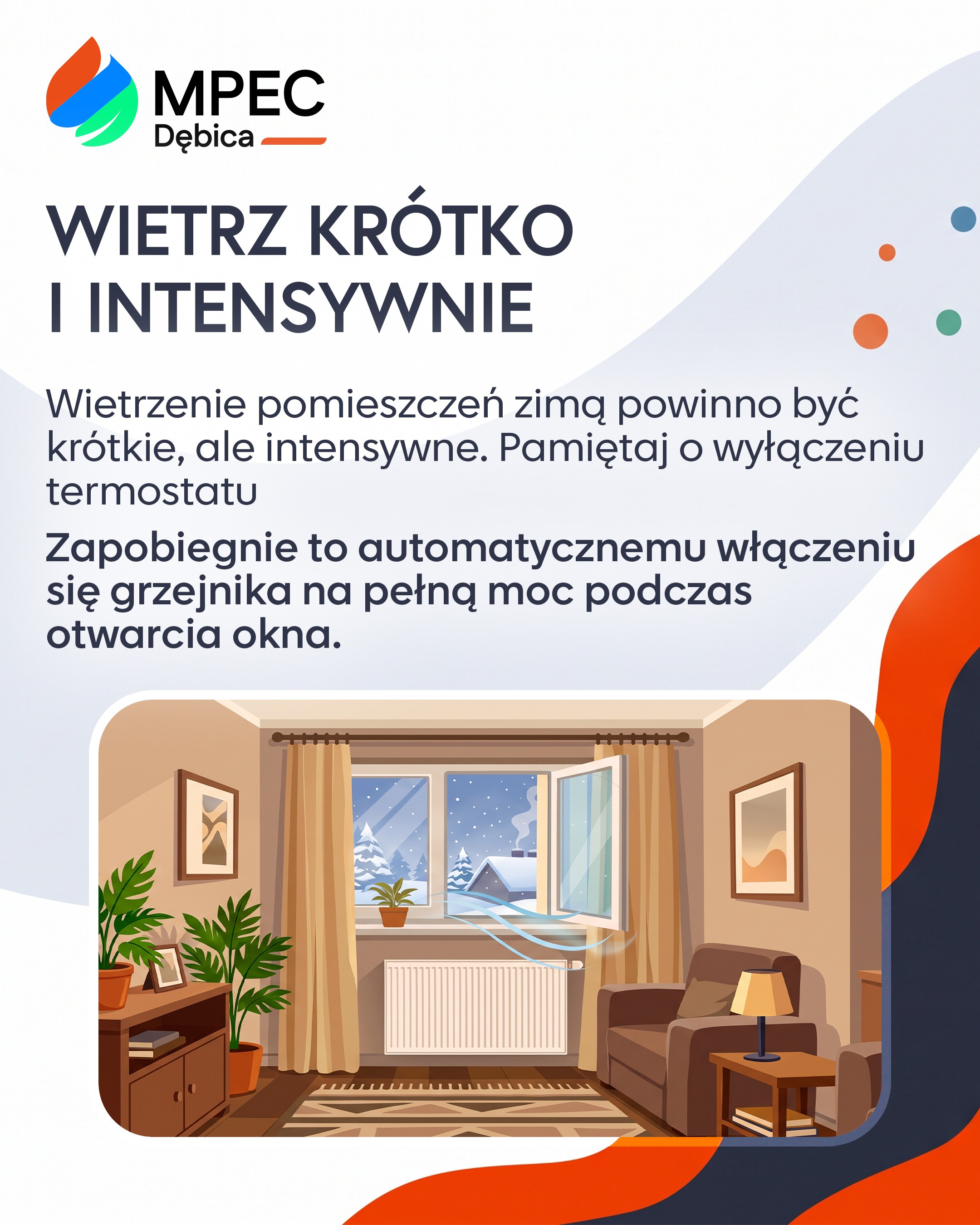 Wietrz krótko i intensywnie